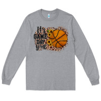 Heather Grey it's game day y'all basketball Long Sleeve Tee - JahusDesignShop