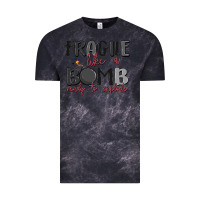 Cloud Black fragile like a bomb ready to explode Vintage Tee - MaliasSmallBusiness