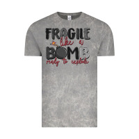 Cloud Rock fragile like a bomb ready to explode Vintage Tee - MaliasSmallBusiness