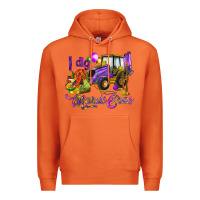 Carrot I dig Mardi Gras Premium Hoodie - HowdyJamesFarm