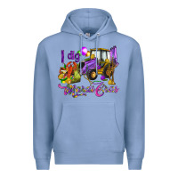 Colony Blue I dig Mardi Gras Premium Hoodie - HowdyJamesFarm