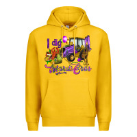 Lemon I dig Mardi Gras Premium Hoodie - HowdyJamesFarm