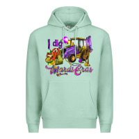 Seafoam I dig Mardi Gras Premium Hoodie - HowdyJamesFarm