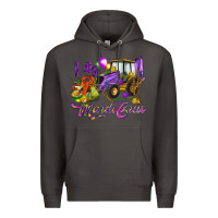 Smoke I dig Mardi Gras Premium Hoodie - HowdyJamesFarm