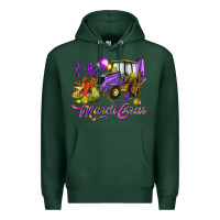 Sports Green I dig Mardi Gras Premium Hoodie - HowdyJamesFarm