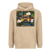 Mushroom school bus back to school Heavyweight Hoodie - texasbilliewilder