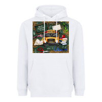 White school bus back to school Heavyweight Hoodie - texasbilliewilder