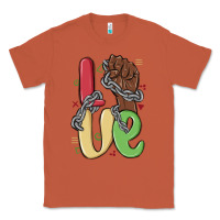 Copper love juneteenth Classic Tee - MaliasSmallBusiness