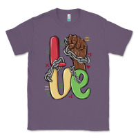 Lavender love juneteenth Classic Tee - MaliasSmallBusiness