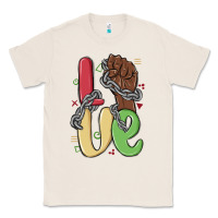 Natural love juneteenth Classic Tee - MaliasSmallBusiness