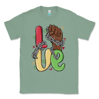 Sage love juneteenth Classic Tee - MaliasSmallBusiness