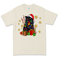 Bone black cat meowy christmas Premium Tee - AdoDesignShop