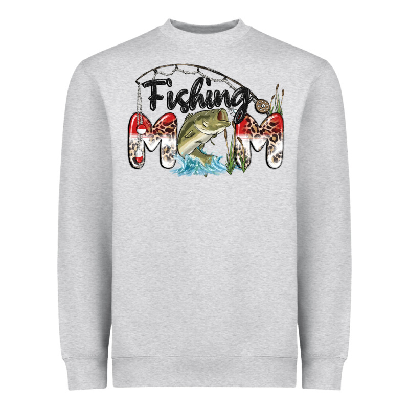 Fishing Mom Heavyweight Sweatshirt by MaliasSmallBusiness | Teevron