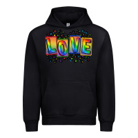 Black Love pride Urban Hoodie - FaDigitalArtStudio