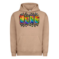 Pigment Burro Love pride Urban Hoodie - FaDigitalArtStudio