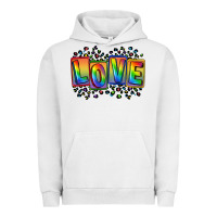 Pigment Lunar Rock Love pride Urban Hoodie - FaDigitalArtStudio