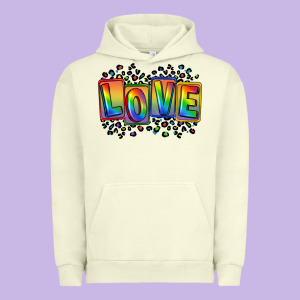 Love Pride Urban Hoodie Designed By Fadigitalartstudio
