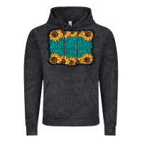 Vintage Arctic sunflower background Vintage Hoodie - BarkalooDesign