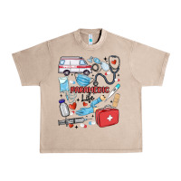 French Oak can't talk right now doing paramedic stuff Urban Heavy Tee - MaliasSmallBusiness