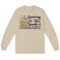 Mushroom kindness is free sprinkle it everywhere Long Sleeve Tee - MaliasSmallBusiness