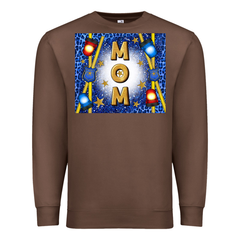 Police Mom Mother’s Day Premium Sweatshirt by TumblerDesignByShophia | Teevron