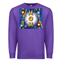 Purple police mom mother’s day Premium Sweatshirt - TumblerDesignByShophia