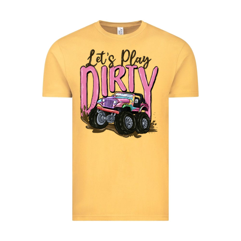 Let's Play Dirty Vintage Tee by MaliasSmallBusiness | Teevron