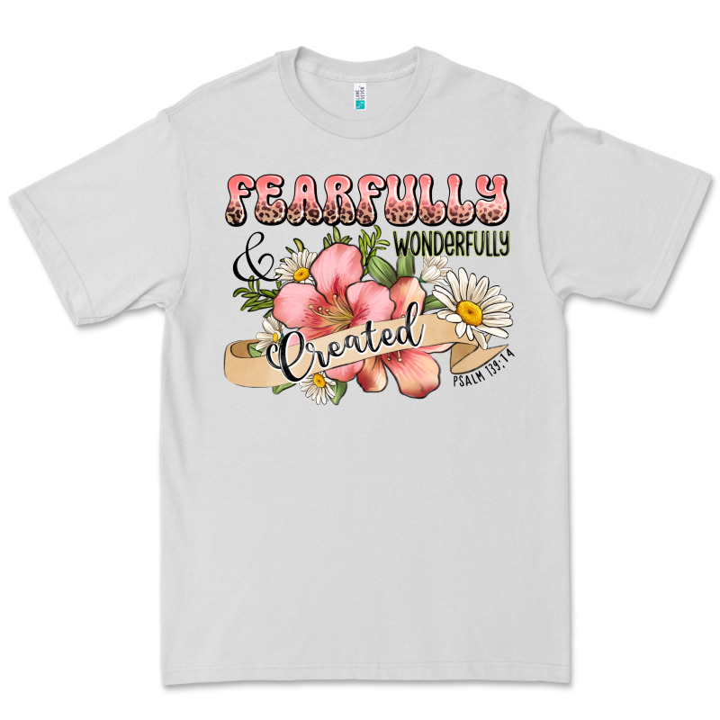 Fearfully And Wonderfully Created Premium Tee by JahusDesignShop | Teevron