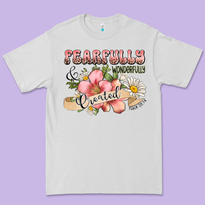 Fearfully And Wonderfully Created Premium Tee Designed By Jahusdesignshop