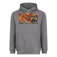 Storm peace love school bus Heavyweight Hoodie - texasbilliewilder