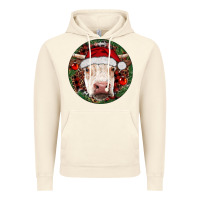 Vintage Artic Hereford Cow Christmas Vintage Hoodie - RanaPortraitStore