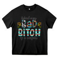 Black Behind Every Bad Bitch is a Carseat Heavy Core Tee - CowhideDigitalArt