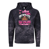 Cloud Black As A Aries Girl I Was Born With My Heart On My Sleeve And A Mouth Vintage Hoodie - Jasminsmagicworld