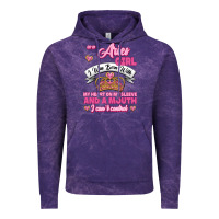 Cloud Purple As A Aries Girl I Was Born With My Heart On My Sleeve And A Mouth Vintage Hoodie - Jasminsmagicworld