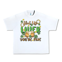 White shut up liver you're fine Urban Heavy Tee - MaliasSmallBusiness