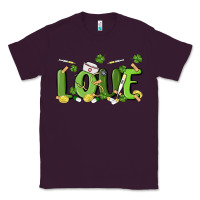 Plum st patricks love nurse Classic Tee - MaliasSmallBusiness