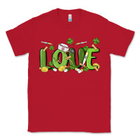 Red st patricks love nurse Classic Tee - MaliasSmallBusiness