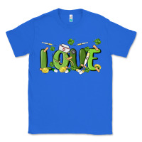 True Royal st patricks love nurse Classic Tee - MaliasSmallBusiness