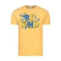 Vintage Mustard be kind Vintage Tee - MaliasSmallBusiness