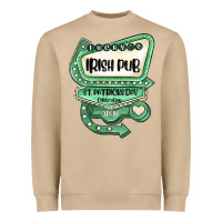 St Patricks Day ırısh Pub Heavyweight Sweatshirt | Teevron