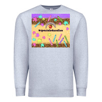 Heather Grey special education teacher Premium Sweatshirt - TumblerDesignByShophia