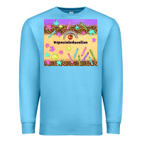 Ocean Blue special education teacher Premium Sweatshirt - TumblerDesignByShophia