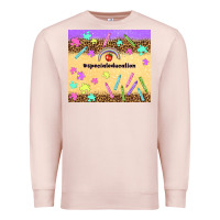 Pale Pink special education teacher Premium Sweatshirt - TumblerDesignByShophia