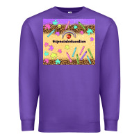 Purple special education teacher Premium Sweatshirt - TumblerDesignByShophia