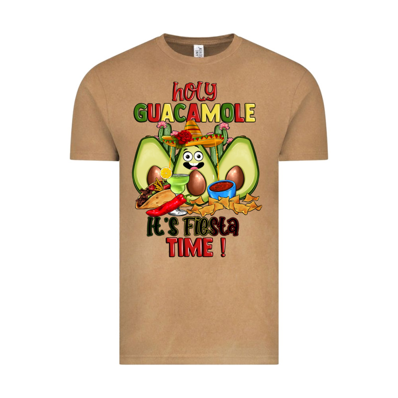 Holy Guacamole Its Fiesta Time Vintage Tee by JahusDesignShop | Teevron