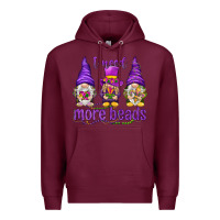 I Need More Beads With Gnomies Premium Hoodie | Teevron