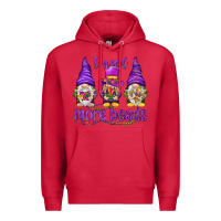 Cardinal I need more beads with gnomies Premium Hoodie - HowdyJamesFarm