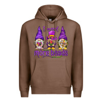 Chestnut I need more beads with gnomies Premium Hoodie - HowdyJamesFarm