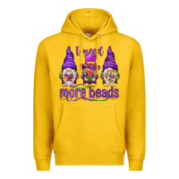 Lemon I need more beads with gnomies Premium Hoodie - HowdyJamesFarm
