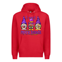 Red I need more beads with gnomies Premium Hoodie - HowdyJamesFarm